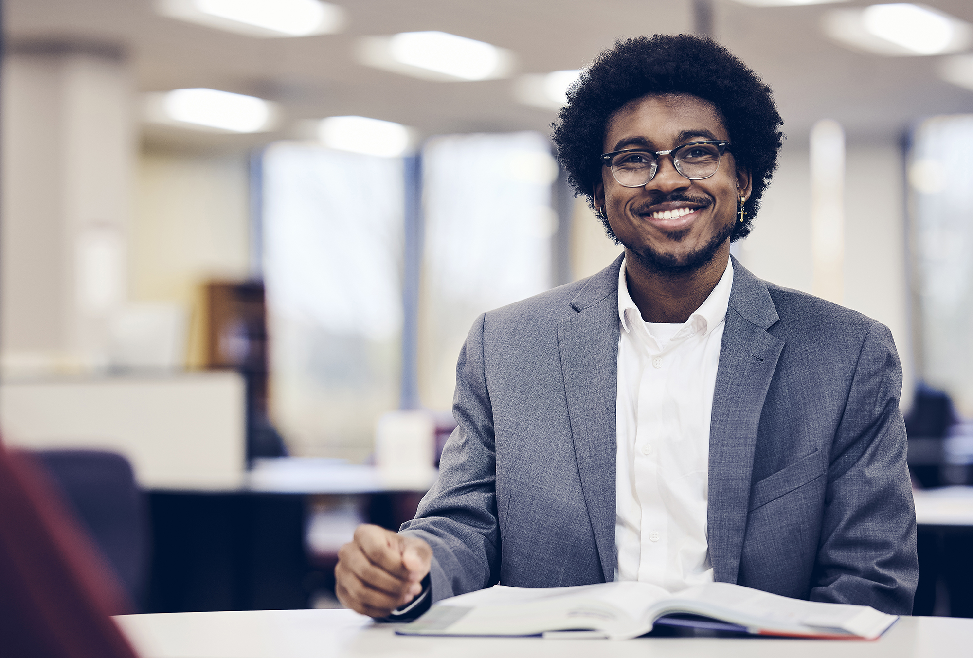 RFU student Corein Eaton is a first-generation physician-in-training.